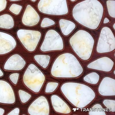 Wholesale 4*8FT Polished Surface Pattern Marble Wall Sheet