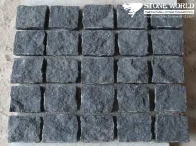 80*80*30mm Grey Granite G654 Mesh Paver for Outdoor Garden