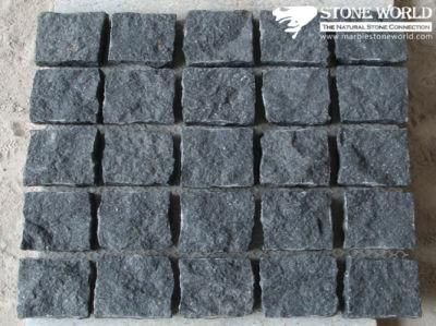 80*80*30mm Grey Granite G654 Mesh Paver for Outdoor Garden