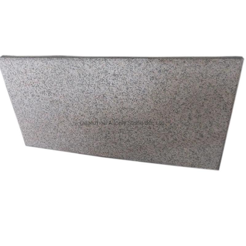 China Flamed Cheap Exterior G682 Golden Yellow Granite Flooring Tile Paving Stone