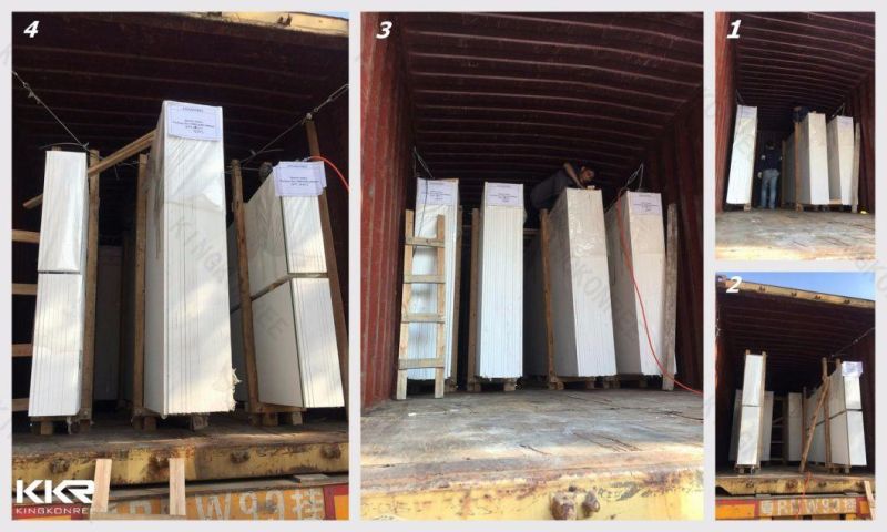 Artificial Marble Carrara White Stone Sheet Quartz