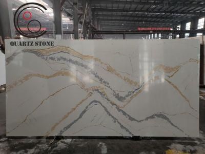 Artificial Quartz Stone White Series Customized Building Material