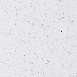 Man Made Sparkle White Quartz Slabs for Countertops