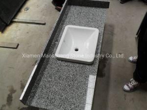 Chinese Polished Light Grey Granite G623 Kitchen Countertop