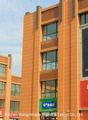 Never Faded Terracotta Facade Panels for Shopping Mall