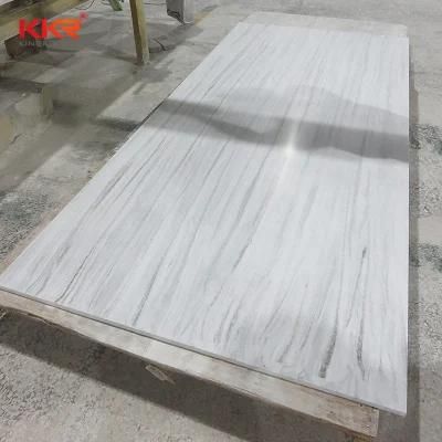 Veining Marble 12mm Resin Solid Surface Stone Sheet