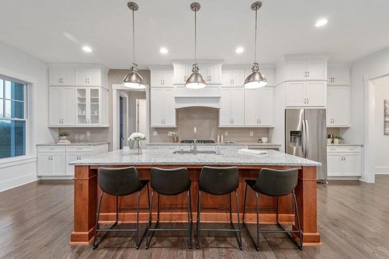 Dallas White Granite Slab for Kitchen Countertop