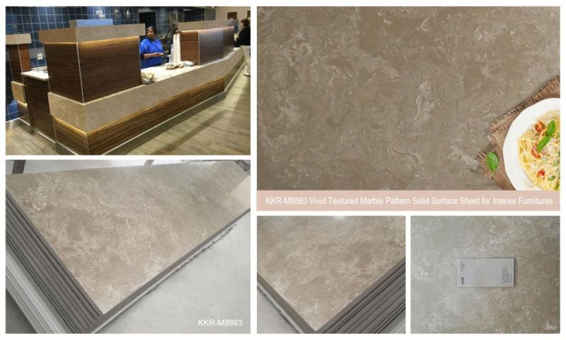 Wholesales Building Material Solid Surface Acrylic Sheets for Countertop