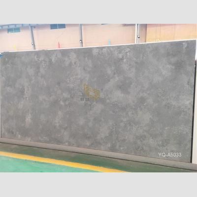 Yeyang Grey Quartz Stone Slab for Kitchen/Bathroom Countertops/Floor/Wall/Vanity