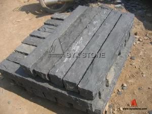Chinese Black Basalt Natural Split Pillar/Palisaden