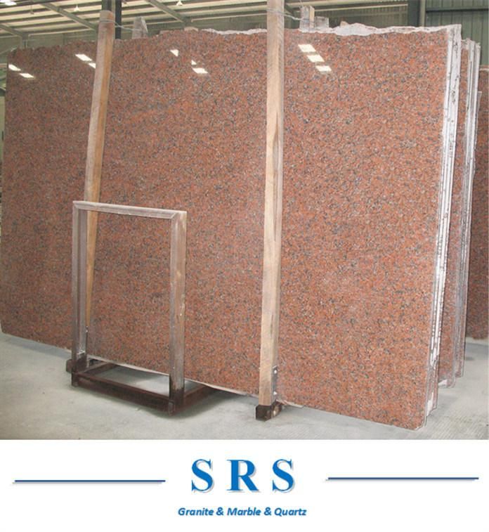 Natural Chinese Maple Red Granite Tiles/Slabs for Interior/Outerior Project