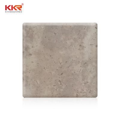 Marble Texture Looks 25mm Acrylic Solid Surface Sheet Countertops Vanity Tops