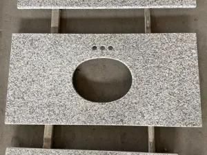 China Cheap Granite Stone Bathroom Vanity Top