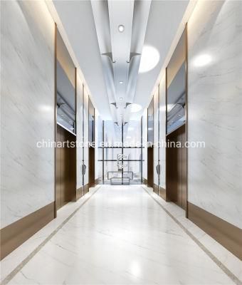 Chinese New Lincoln White Calacatta White Marble Slab for Tile
