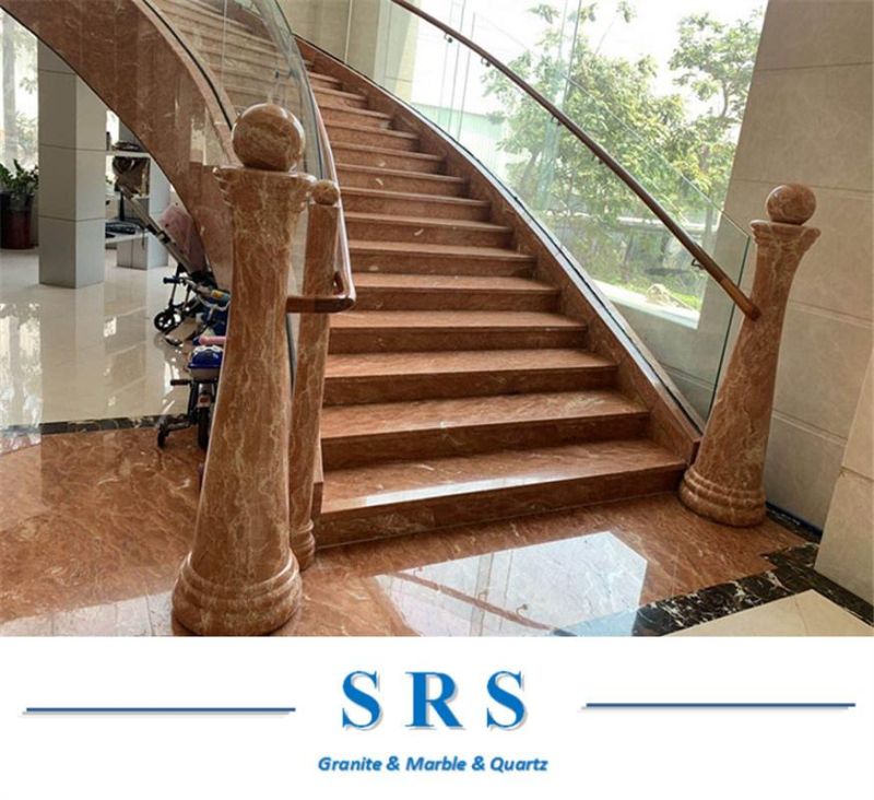 Marble/Granite/Travertine/Limestone Stone Stair/Steps & Risers for Floor/Upstair Interior/Outterior