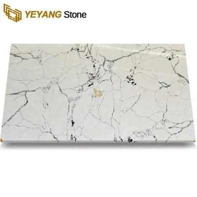 Factory High Grade Engineered Quartz Stone Quartz Slab for Countertop