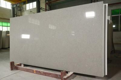 Big Crstal Grey Artificial Engineered Quartz Stone Countertop/Vanity Top/Work Top Slab/Island