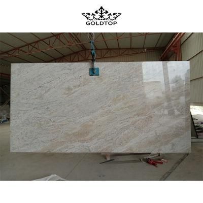Natural Stone Polished Indoor Decoration River White Slab White Granite Vanity Top