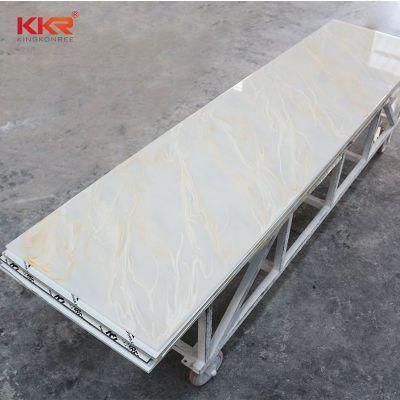 Cut to Size Interior Decoration Stone Translucent Solid Surface Panels