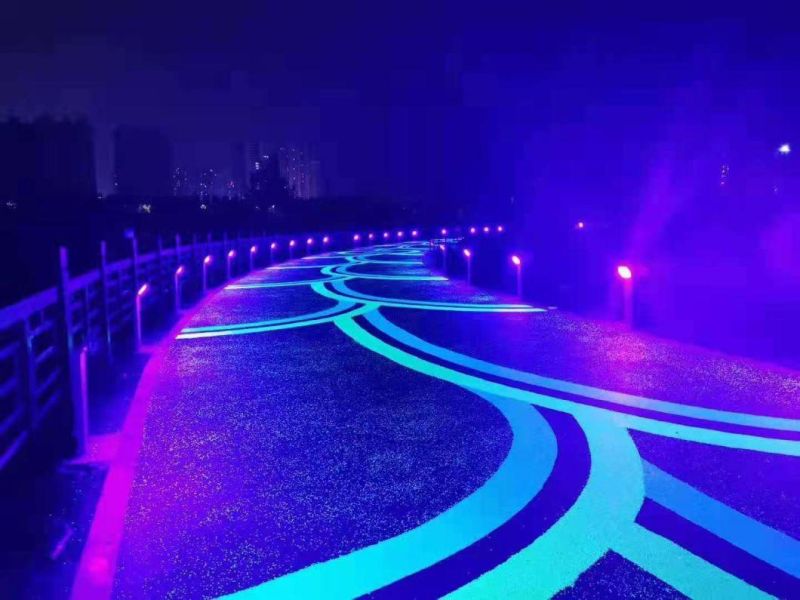 Walkway Garden Night Light Glow Stones Pebbbles Lumious Stones