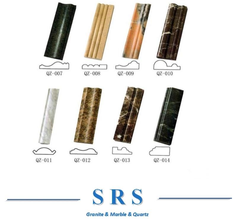 Natural Polished Marble Baseboard
