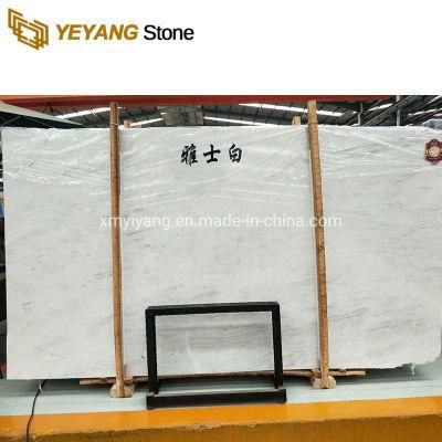 Polished Ariston White Marble for Kitchen Bathroom Wall Floor Covering