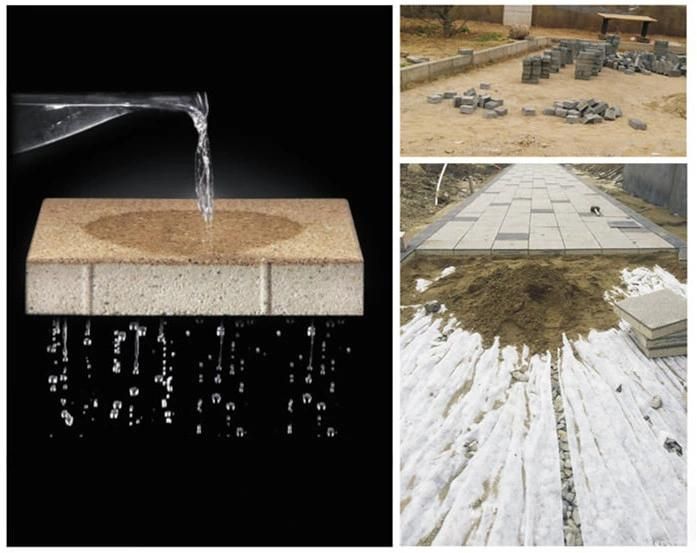 Paving Bricks for Urban Waterlogging