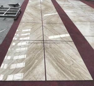 60X60 White Grey Tile Marble Calacatta Mosaic Tile for Bathroom