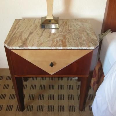 Custom Made Brown Granite Hotel Table Countertop