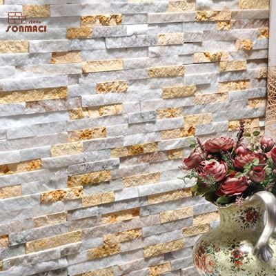 Golden Color Stone Veneer Panels