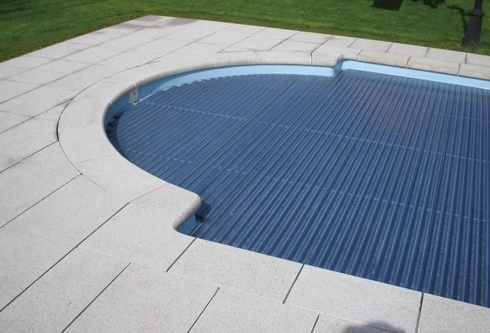 G633 White Granite Swimming Pool Stone Corner Copping Tile