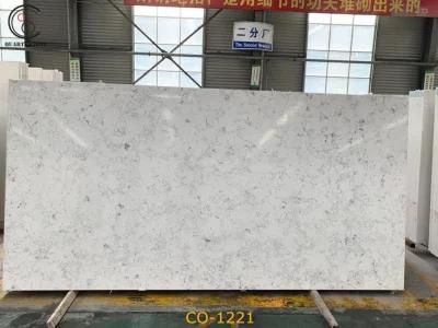 Artificial Quartz Stone Slab of Carrara Used for Home Countertops