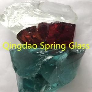 China Recycled Glass Stones for Decoration