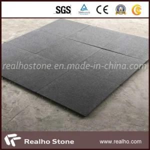 Low Price Chinese Yixian Black Granite Floor Tiles for Sales