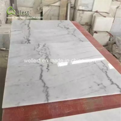 White Marble Polished Surface Interior Floor/Wall Tile
