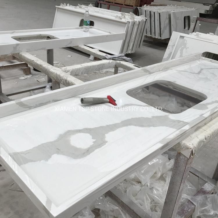 Prefabricated Solid Granite/Marble/Onyx/Quartz Stone Slab for Kitchen Countertop/Paving/Tile