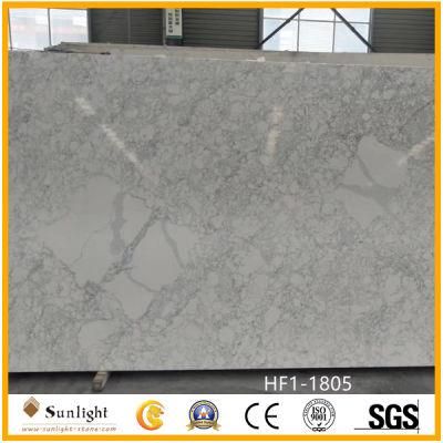Calacatta Black/White/Pure White Artificial Quartz Stone Slabs
