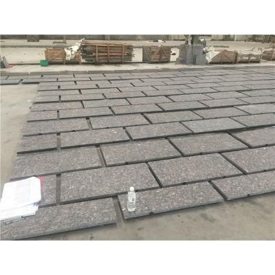 Quality Guaranteed Natural Polished Brown Granite Slab Tiles for Floor
