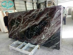 Voilet and Red Color Big Slab Marble
