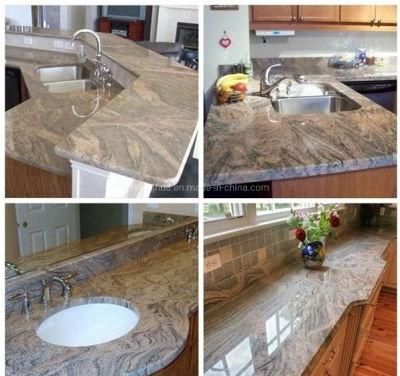 Colombo Juparana Granite Slab for Wall Floor Tile/Vanity Top/Kitchen/Bathroom Countertop
