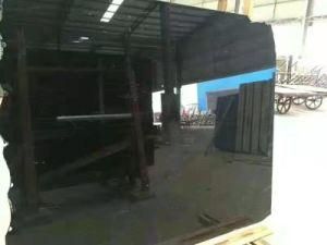 Black Absolute Polished Granite Slab, Shanxi Black