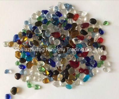 Landscape Mulch Mix Colors Glass Beads Stone Glass Pebbles