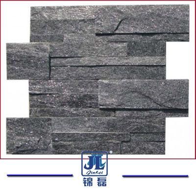 Natural Black/ Grey/White/Rusty/Pink/Green Quartzite Nature Culture Stone Stacked Slate for Wall Panels 18 X35mm
