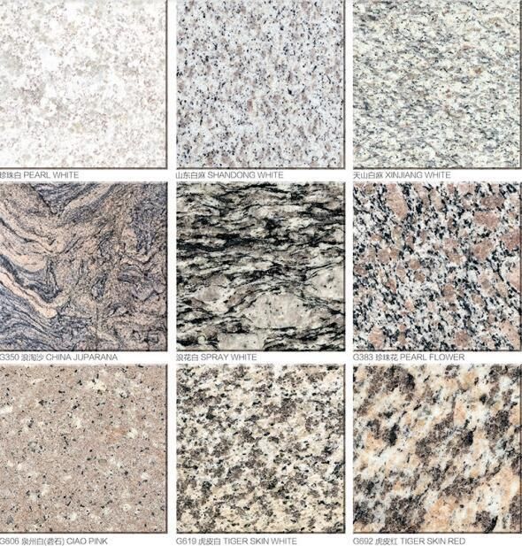 Cut to Size G664 Granite Tile Misty Brown Natural Stone Tile for Indoor Outdoor Floor