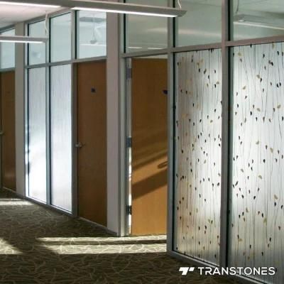 China Factory Wholesale 3mm Leaves Pattern Acrylic Door Panel