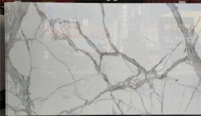 Artificial Stone Nano White Calacatta White Slab