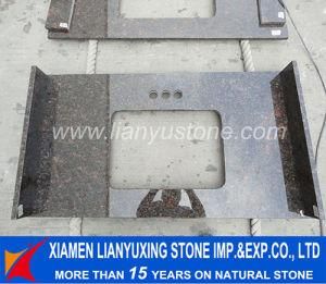 Tan Brown Granite Vanitytop for Bathroom