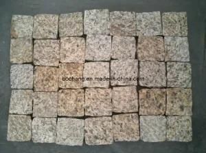 Yellow Grey Black Granite for Floor Paving Cube Stone