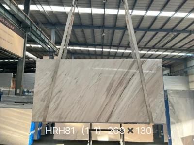 Polished Palissandro White Marble Slab