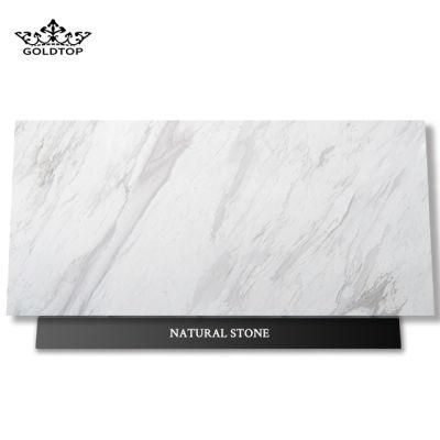 White and Grey Vein New York Natural Stone Bathroom/Kitchen Countertop Wall/Floor Tile Arabescate White Marble for Hotel